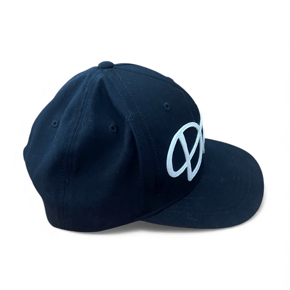 Deus Ex Machina Snapback Cap Black w/ White Script Logo - Picture 3 of 7